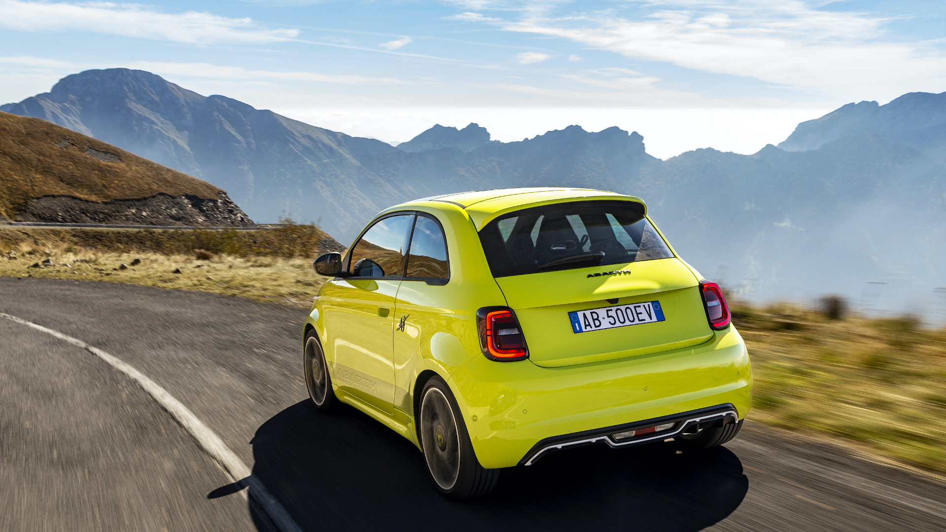 The New Abarth 500e proves popular across Europe